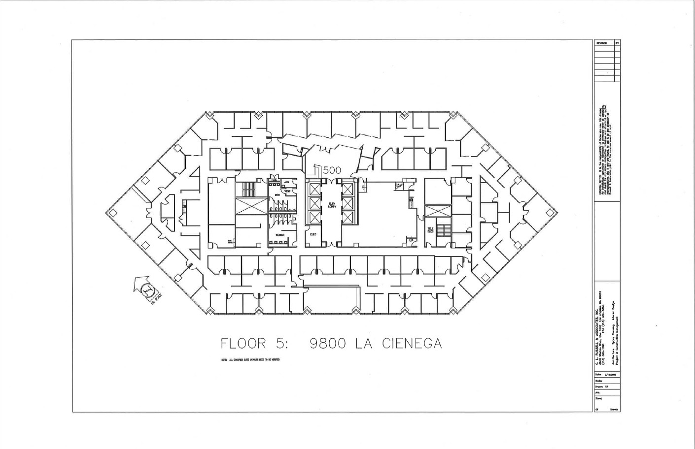 9800 S La Cienega Blvd, Inglewood, CA à louer Plan d’étage– Image 1 sur 1