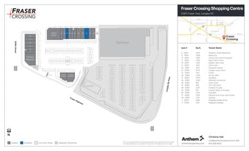 20821 Fraser Hwy, Langley, BC à louer Plan de site– Image 1 sur 1