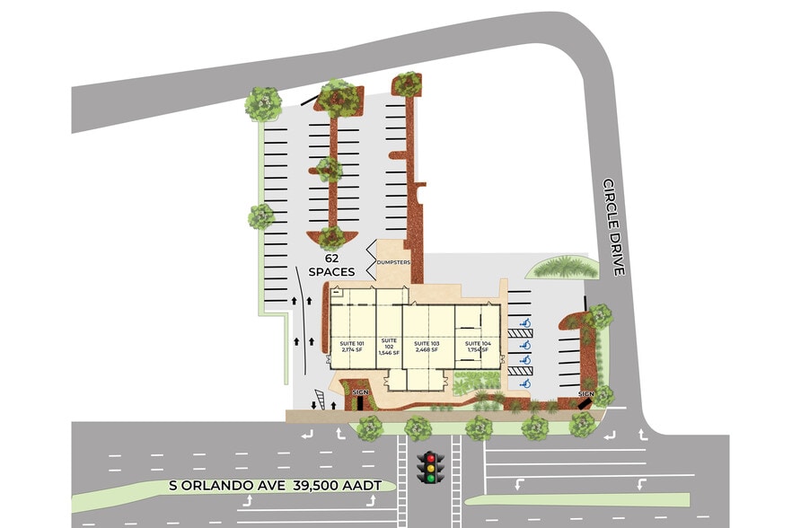 1351 S Orlando Ave, Maitland, FL à louer - Photo de l’immeuble – Image 3 sur 3