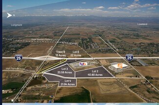 Plus de détails pour I-25 & Road 34, Mead, CO - Terrain à vendre