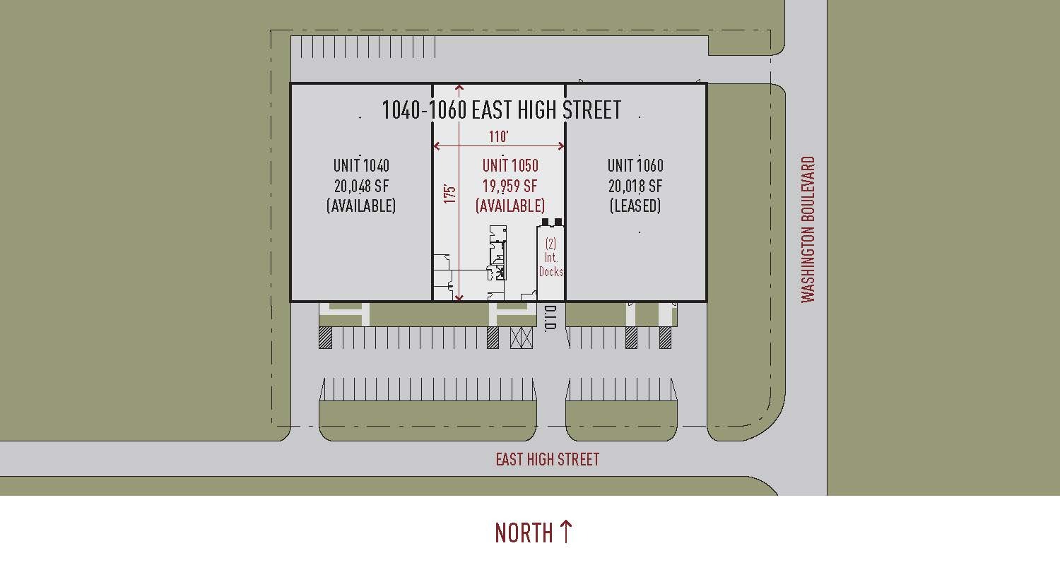 1040-1060 High St, Mundelein, IL à louer Plan de site– Image 1 sur 1
