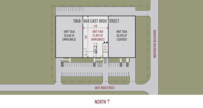 1040-1060 High St, Mundelein, IL à louer Plan de site– Image 1 sur 1