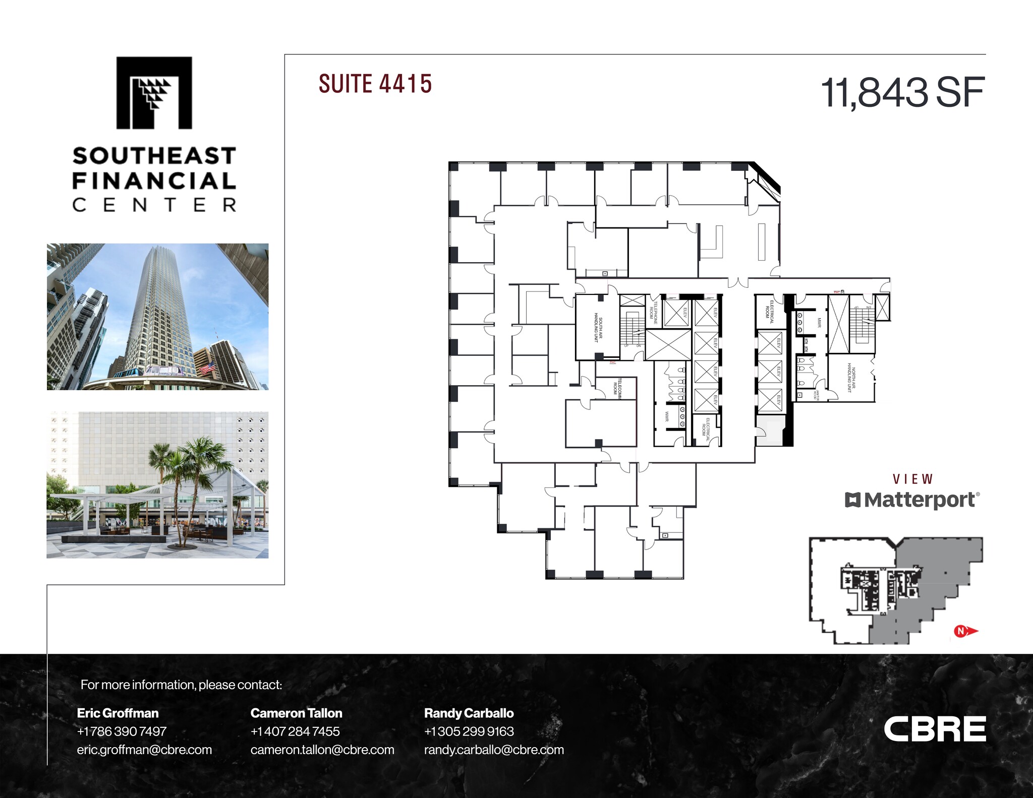 200 S Biscayne Blvd, Miami, FL à louer Plan de site– Image 1 sur 1