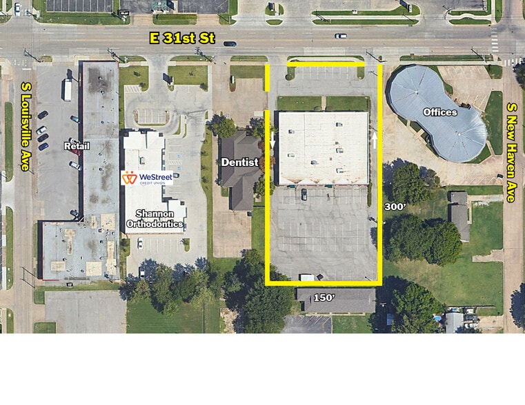 3530 E 31st St, Tulsa, OK à vendre - Aérien – Image 3 sur 9