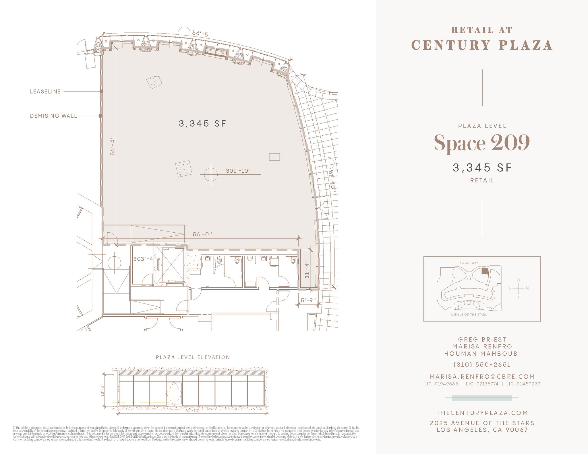 10200 Constellation Blvd, Los Angeles, CA à louer Plan d’étage– Image 1 sur 1