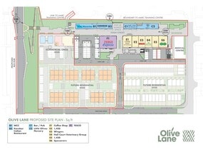 Olive Ln, Catcliffe à louer Plan de site– Image 1 sur 1