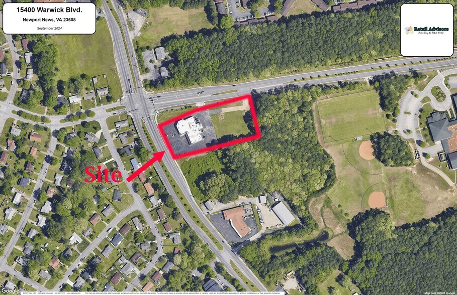 15400 Warwick Blvd, Newport News, VA à louer - Photo principale – Image 1 sur 1