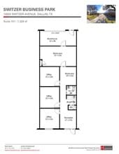 10930 Switzer Ave, Dallas, TX à louer Plan d’étage– Image 1 sur 2
