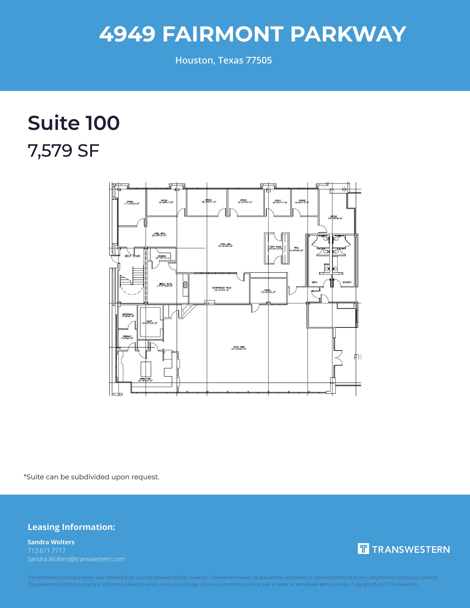 4949 Fairmont Pky, Pasadena, TX à louer Photo intérieure– Image 1 sur 2