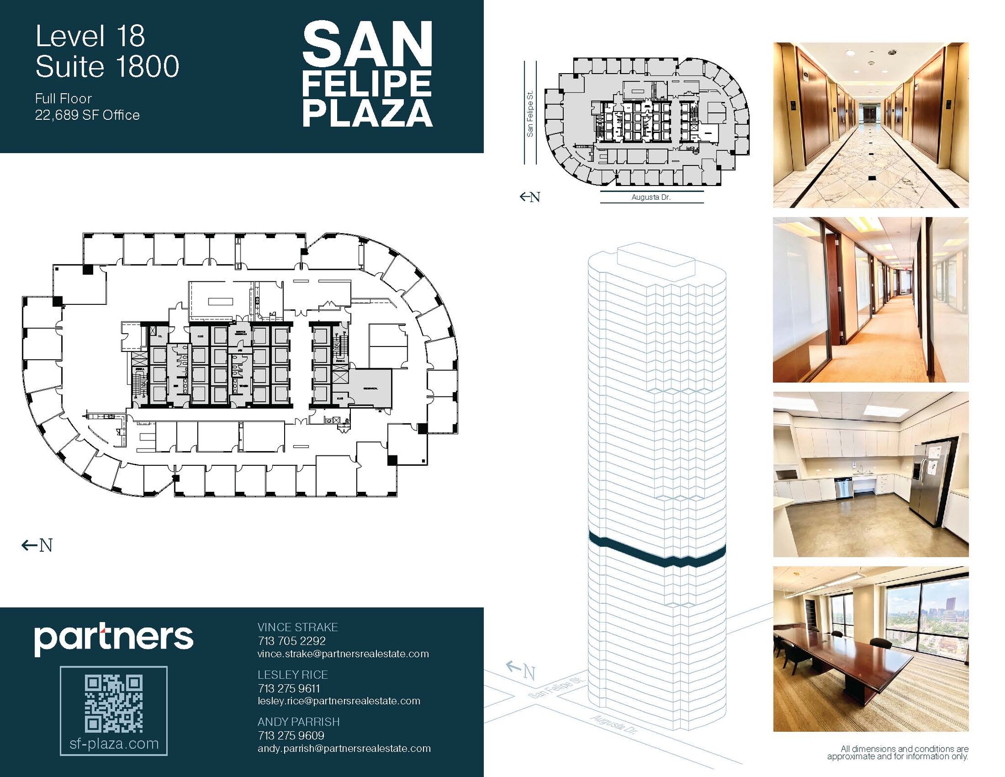5847 San Felipe St, Houston, TX à louer Plan d’étage– Image 1 sur 2