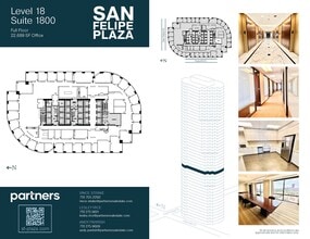5847 San Felipe St, Houston, TX à louer Plan d’étage– Image 1 sur 2