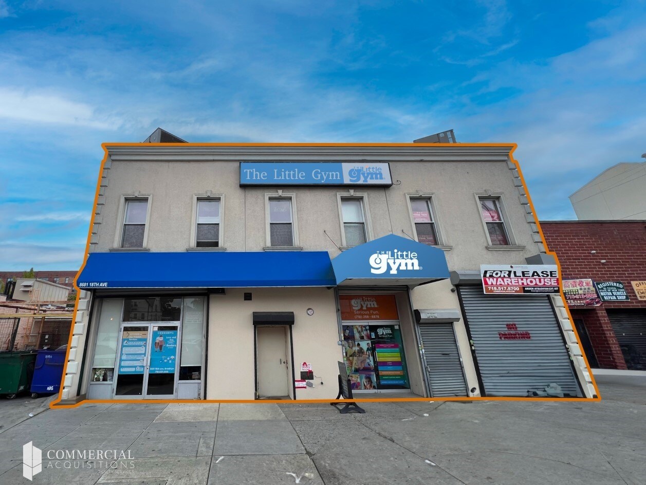 8681 18th Ave, Brooklyn, NY à vendre Photo de l’immeuble– Image 1 sur 10