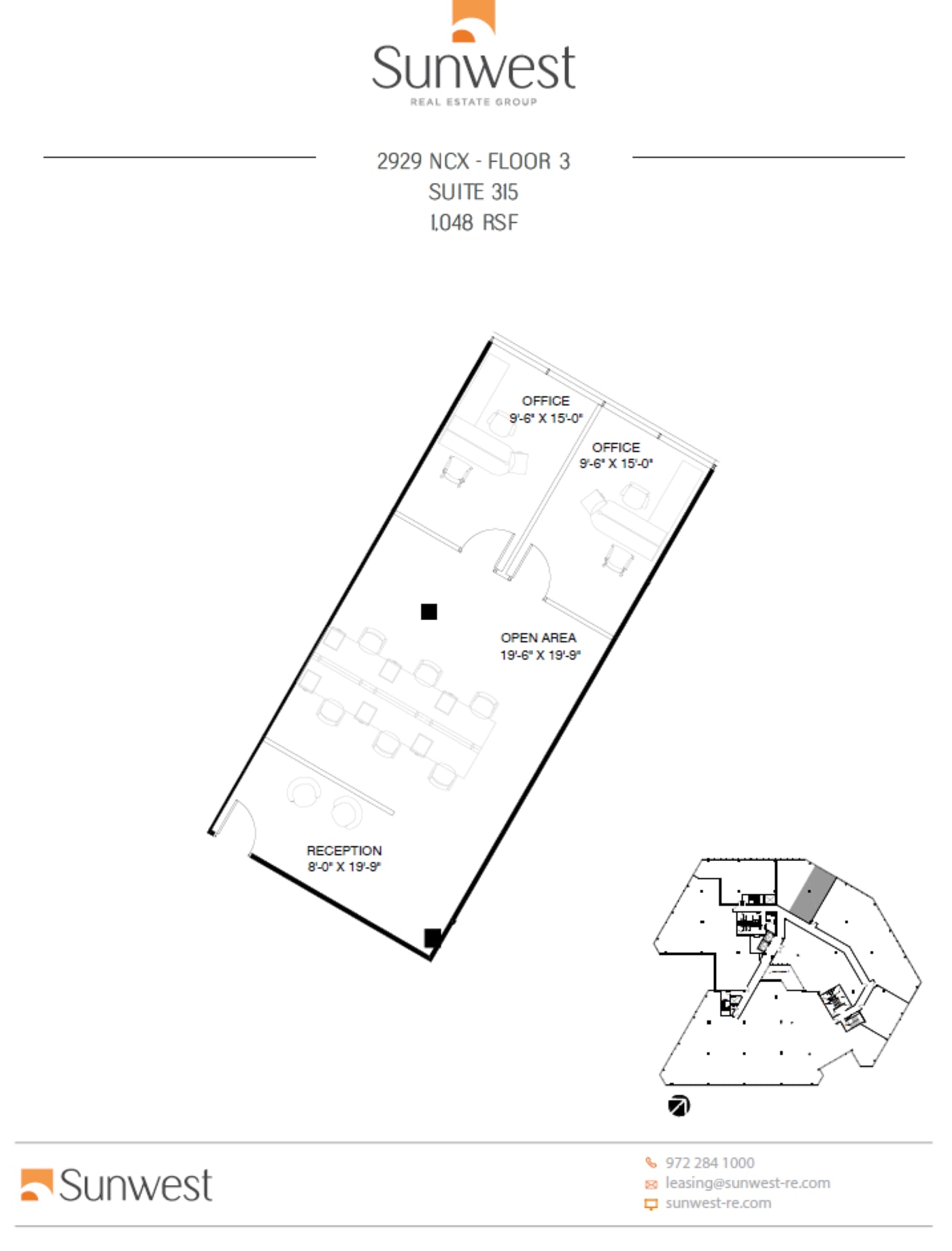 2929 N Central Expy, Richardson, TX à louer Plan d’étage– Image 1 sur 1