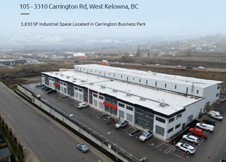 Plus de détails pour 3310 Carrington Rd, West Kelowna, BC - Industriel/Logistique à louer