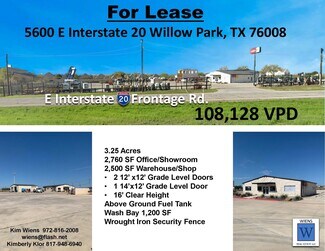 Plus de détails pour 5600 Interstate 20 Service S rd, Willow Park, TX - Industriel/Logistique à louer
