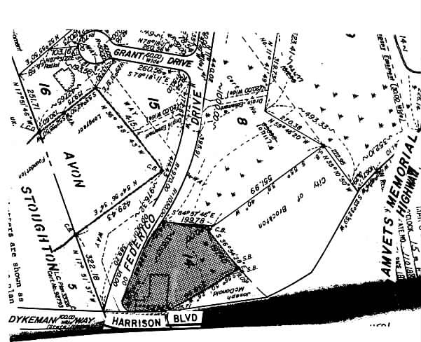 1 Harrison Blvd, Avon, MA à louer - Plan cadastral – Image 2 sur 3