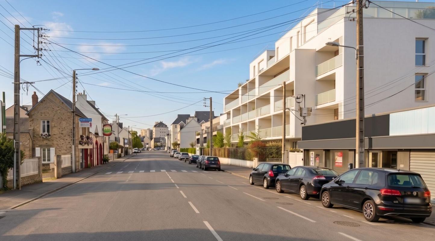 Local commercial dans Vannes à louer Photo de l’immeuble– Image 1 sur 5