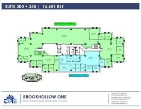 2301 E Lamar Blvd, Arlington, TX à louer Plan d’étage– Image 2 sur 2