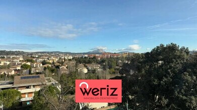 Aix-en-Provence - VUE AÉRIENNE  vue de carte