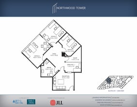 5757 Alpha Rd, Dallas, TX à louer Plan d’étage– Image 1 sur 1