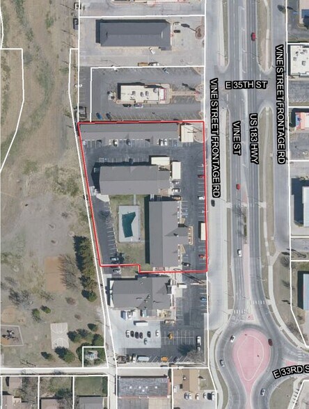 3205 Vine St, Hays, KS à vendre - Plan cadastral – Image 2 sur 10