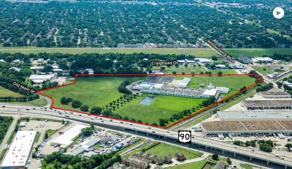 11530 Main St, Houston, TX à vendre - Aérien – Image 2 sur 3