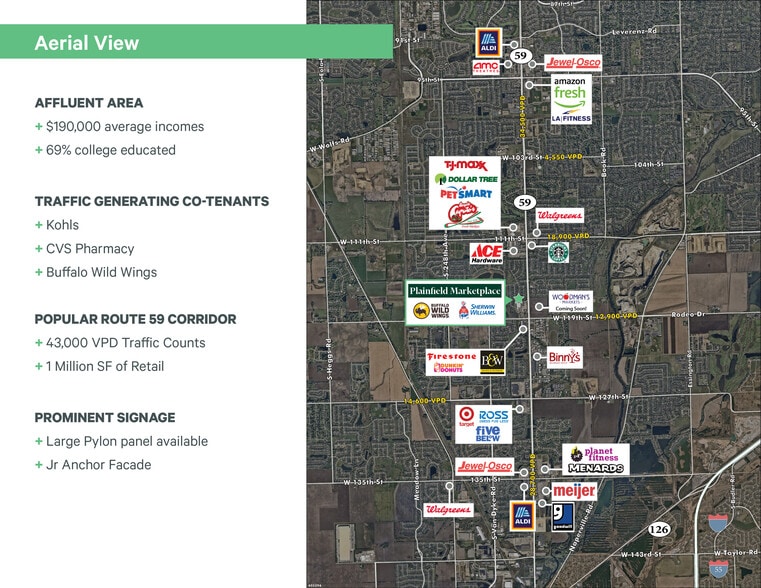 11830-11840 S State Route 59, Plainfield, IL à louer - Photo de l’immeuble – Image 2 sur 5