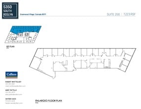 5350 S Roslyn St, Greenwood Village, CO à louer Plan d’étage– Image 1 sur 1