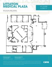 8515 W Coal Mine Ave, Littleton, CO à louer Plan d’étage– Image 1 sur 2