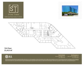 13760 Noel Rd, Dallas, TX à louer Plan d’étage– Image 1 sur 1