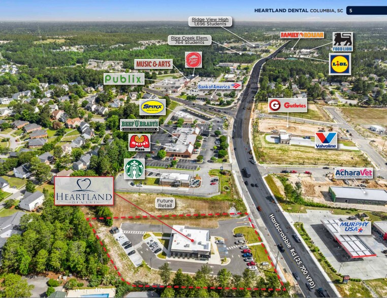 4547 Hard Scrabble Rd, Columbia, SC à vendre - Photo de l’immeuble – Image 3 sur 5