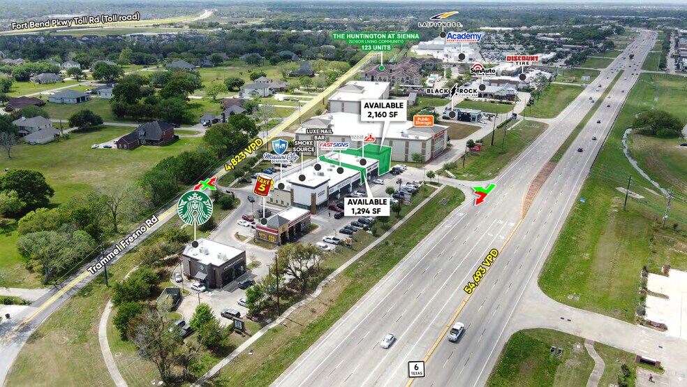 9612 Highway 6, Missouri City, TX à louer - Aérien – Image 3 sur 4