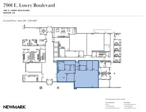 7901 E Lowry Blvd, Denver, CO à louer Plan de site– Image 1 sur 1