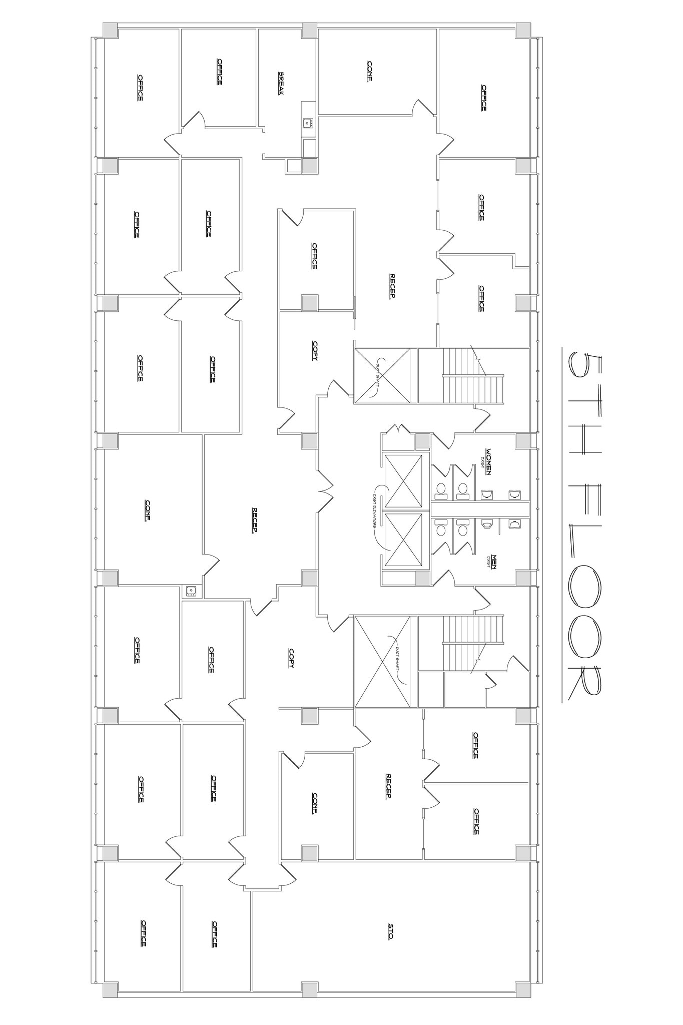 700 N Grant Ave, Odessa, TX à louer Plan d’étage– Image 1 sur 1