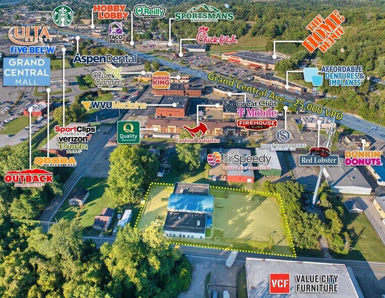 415 36th St, Parkersburg, WV à vendre - Aérien – Image 3 sur 21