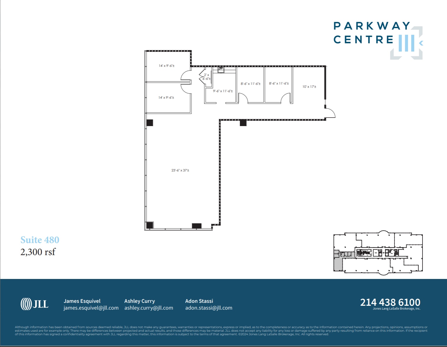 2745 Dallas Pky, Plano, TX à louer Plan d’étage– Image 1 sur 1