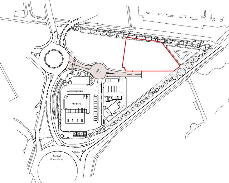 Dunball Drove, Dunball à vendre - Plan cadastral – Image 2 sur 2
