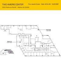 3500 Piedmont Rd NE, Atlanta, GA à louer Plan d’étage– Image 1 sur 1