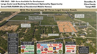 Plus de détails pour 7759 Freemantle Way, Dunnellon, FL - Terrain à vendre