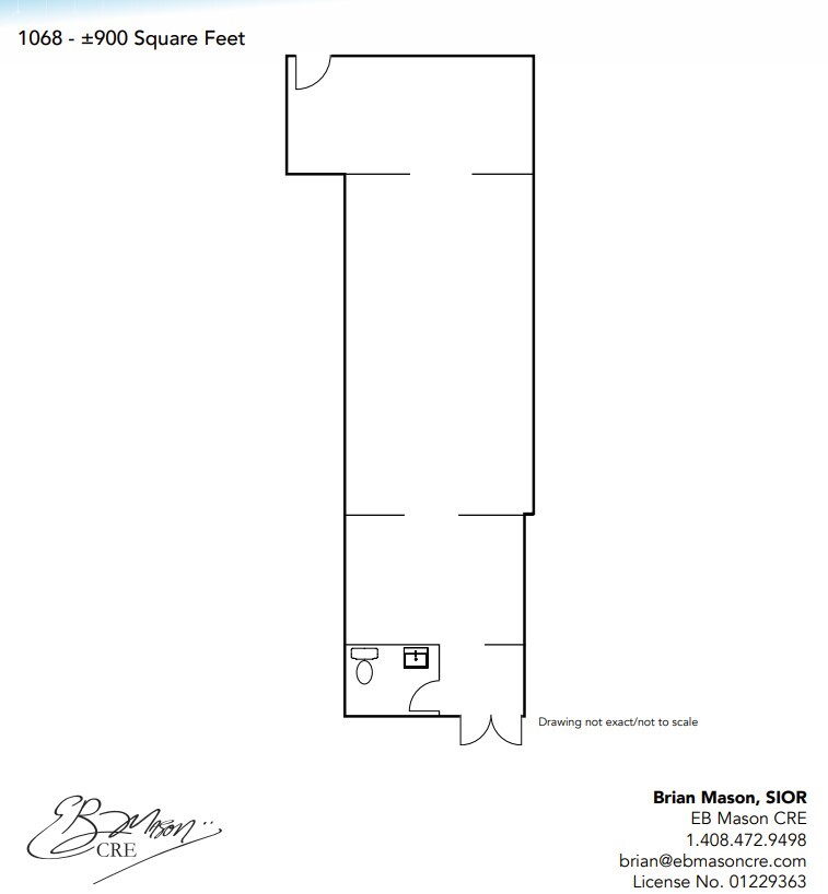 1060-1070 Lincoln Ave, San Jose, CA à louer Plan d’étage– Image 1 sur 1