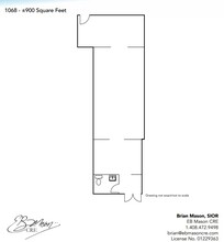 1060-1070 Lincoln Ave, San Jose, CA à louer Plan d’étage– Image 1 sur 1