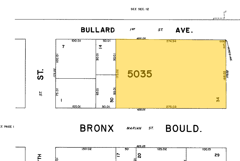 4377 Bronx Blvd, Bronx, NY à louer - Plan cadastral – Image 2 sur 5