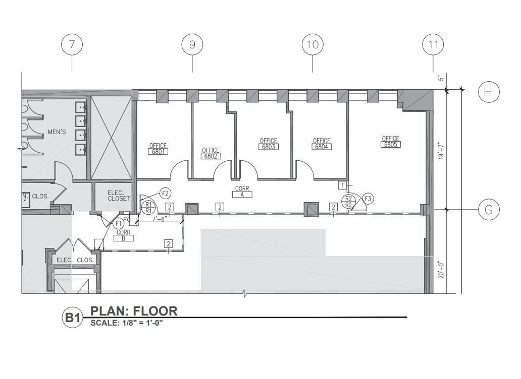 1775 K St NW, Washington, DC à louer Plan d’étage– Image 1 sur 1