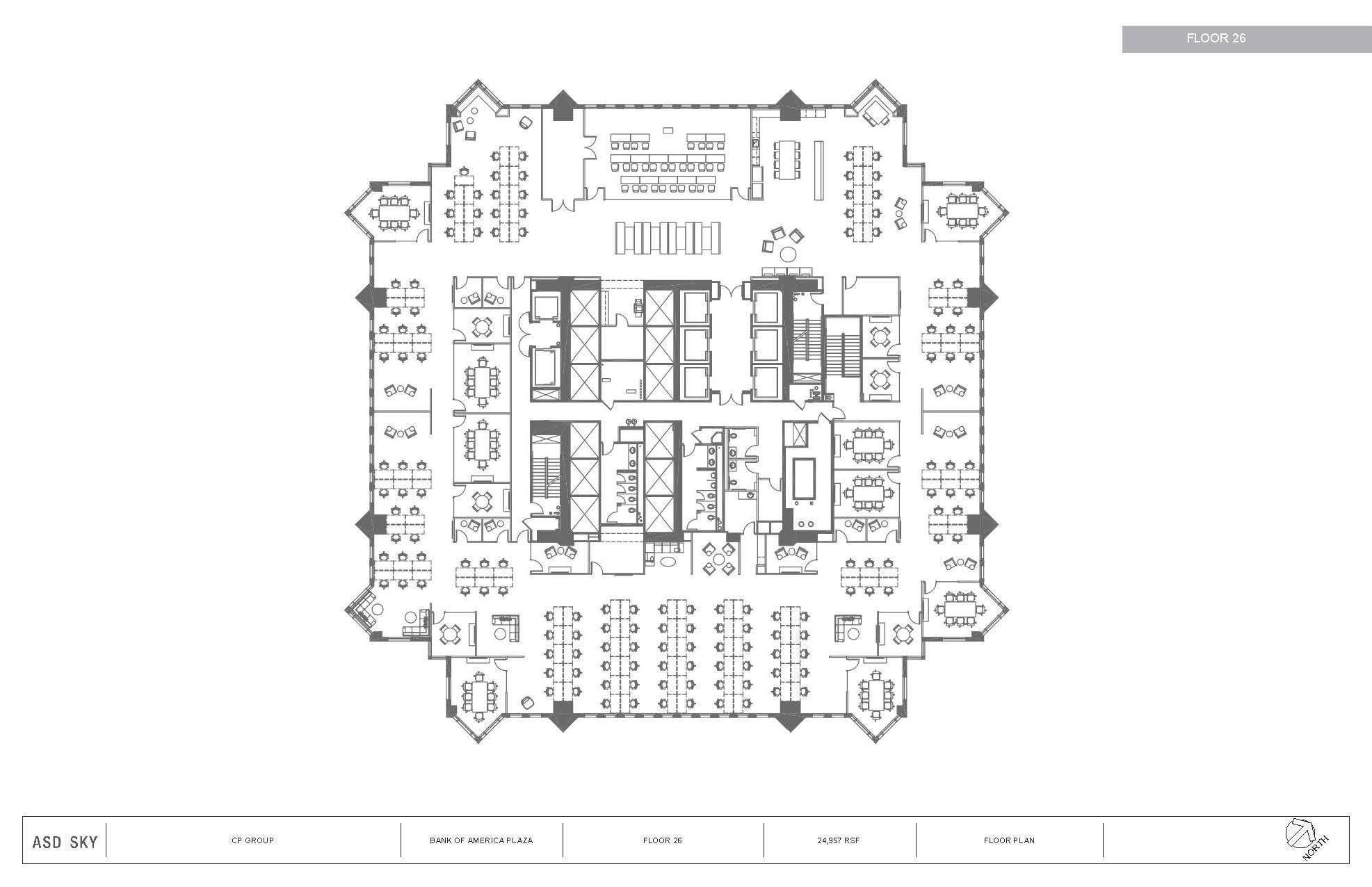 600 Peachtree St NE, Atlanta, GA à louer Plan d’étage– Image 1 sur 1
