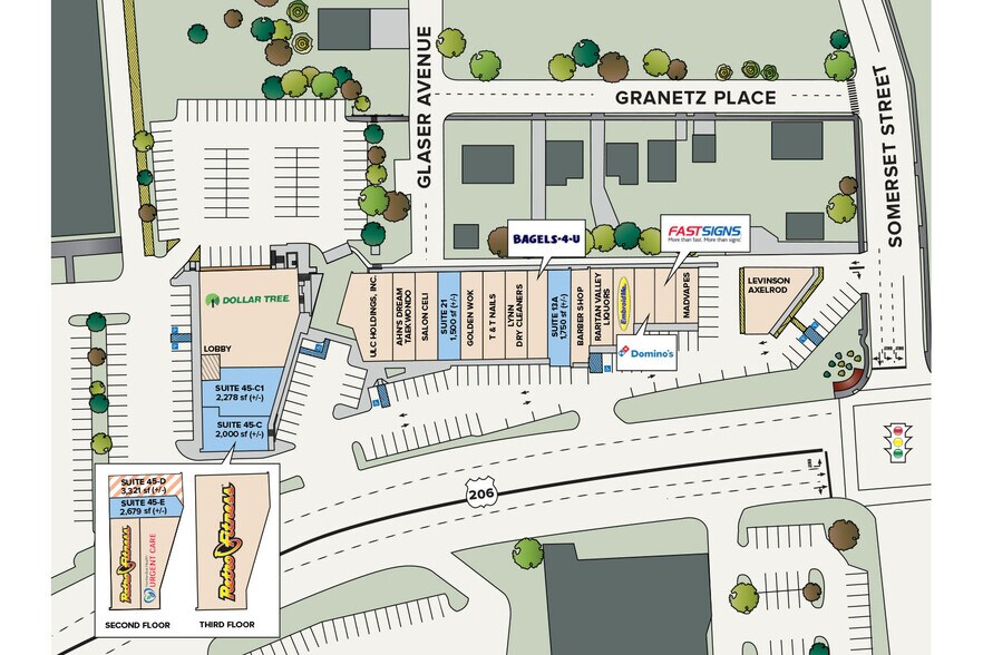 Us Highway 206, Raritan, NJ à louer - Plan de site – Image 3 sur 20