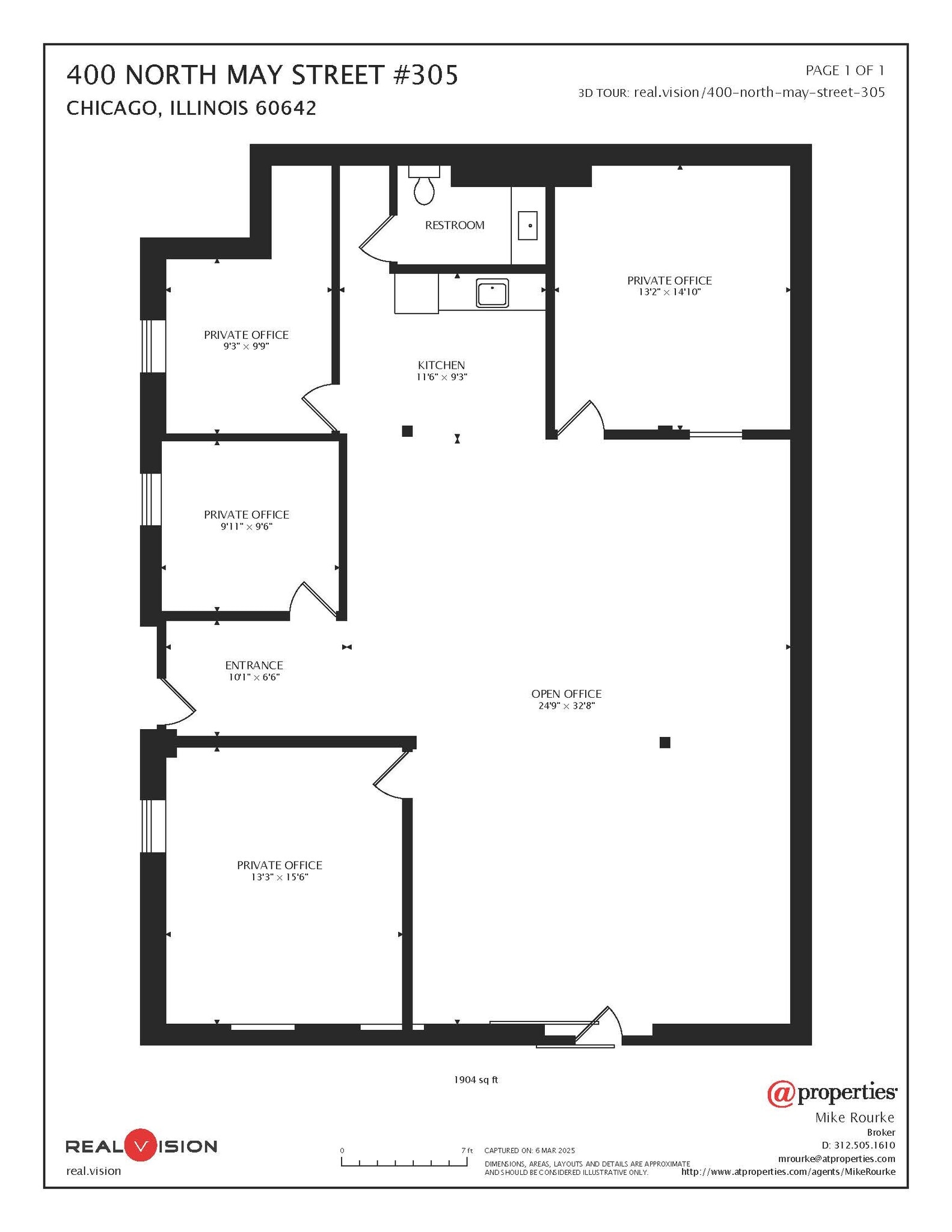 400-420 N May St, Chicago, IL à louer Plan d’étage– Image 1 sur 12