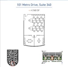83-101 Metro Dr, San Jose, CA à louer Plan d’étage– Image 1 sur 1