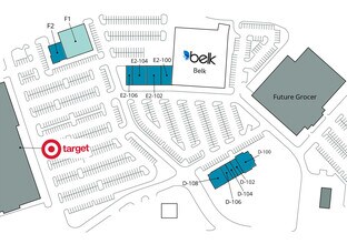 1011-1065 Spring Ln, Sanford, NC à louer Plan de site– Image 2 sur 4