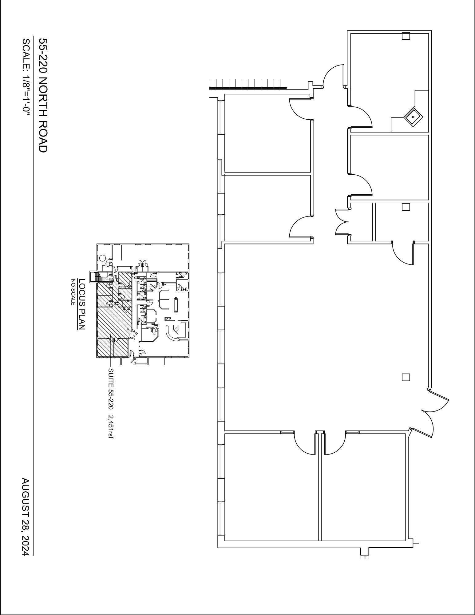 41-55 North Rd, Bedford, MA à louer Plan d’étage– Image 1 sur 1