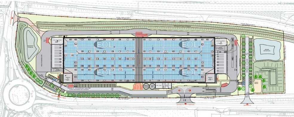 Industriel/Logistique dans Chatenoy Le Royal à vendre - Plan d’étage – Image 2 sur 4